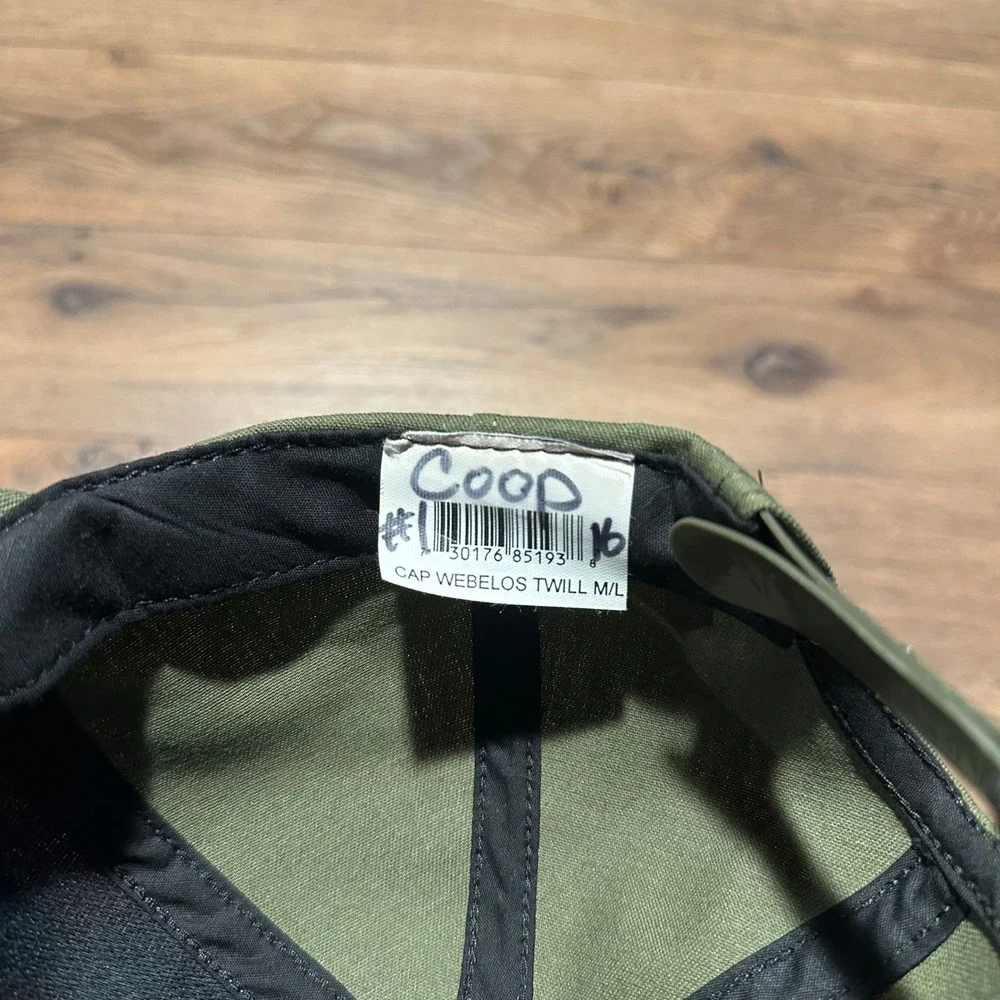 Boy‎ Scouts of America Green Plaid Webelos Twill Snapback Hat Kids M/L